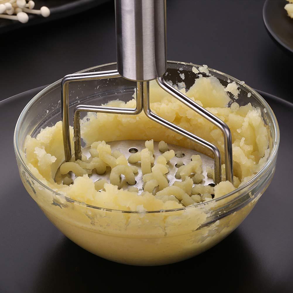0750_Stainless Steel Hand Masher (Mash for Dal/Vegetable/Potato/Baby Food/pav bhaji DeoDap 0750_Stainless Steel Hand Masher (Mash for Dal/Vegetable/Potato/Baby Food/pav bhaji DeoDap